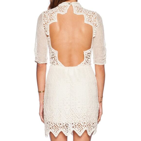 Jen's Pirate Booty x Free People Nova Lace Mini Dress - Picture 3 of 15